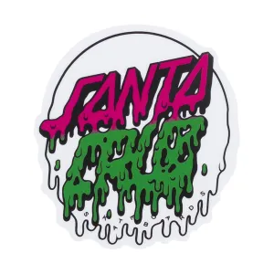 Santa Cruz - Rad Dot Hollow 4" Sticker Pink