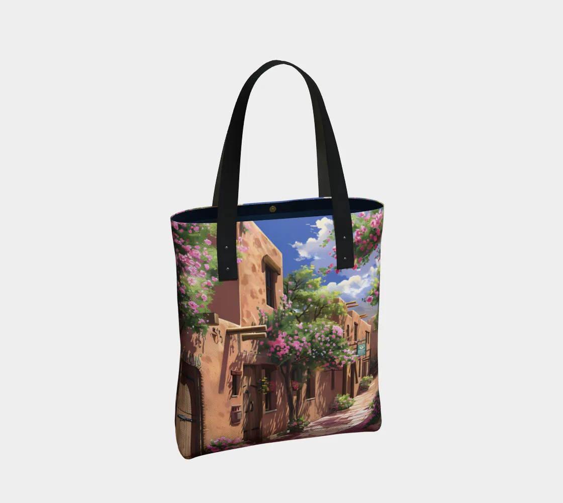 Santa Fe Street Tote Bag