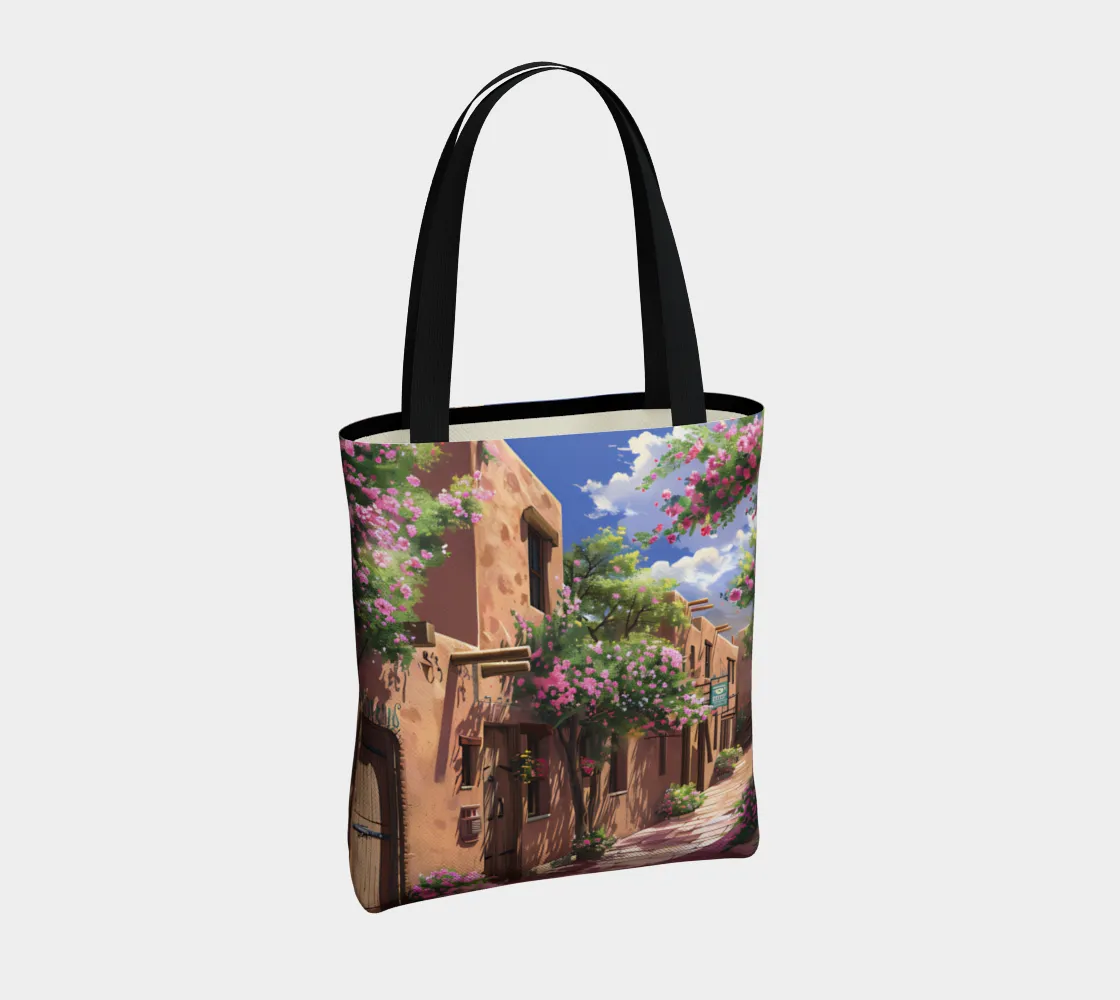 Santa Fe Street Tote Bag
