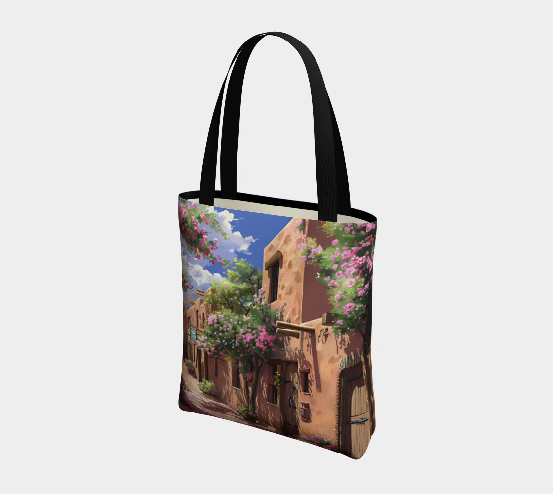 Santa Fe Street Tote Bag