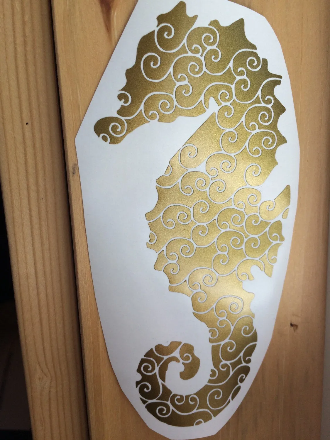 Seahorse Vinyl Decal