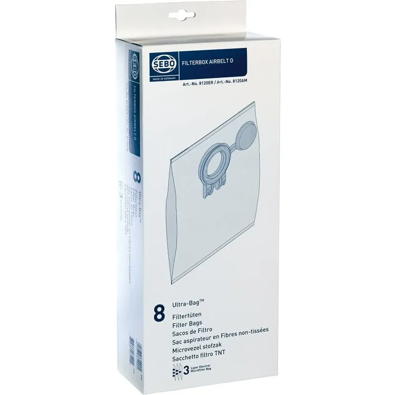 SEBO D-Series Ultra Bags