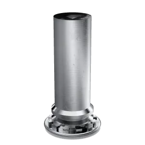 Self-Clinching Pin, 2024-T4 Aluminum, 0.073 x 0.312, 100 Pack