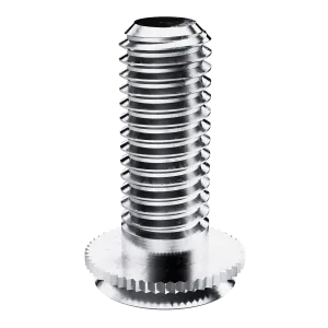 Self-Clinching Stud, Concealed Head, 300 Series Stainless Steel, Passivated, 6-32 x 0.625, Sheet Thick.: 0.093, 100 Pack