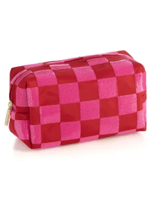 Shiraleah Cosmetic Case - Check Pattern