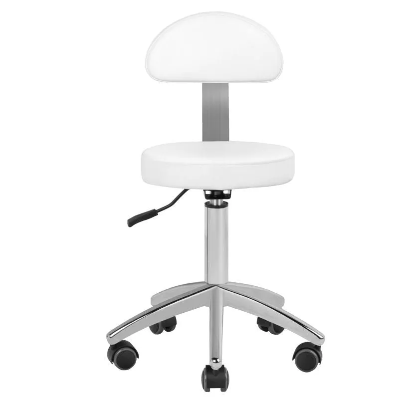 Sillon Electric Cosmetic Chair Lux 273B   Stool 304 White