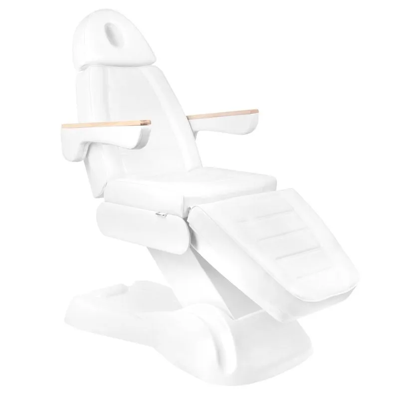 Sillon Electric Cosmetic Chair Lux 273B   Stool 304 White
