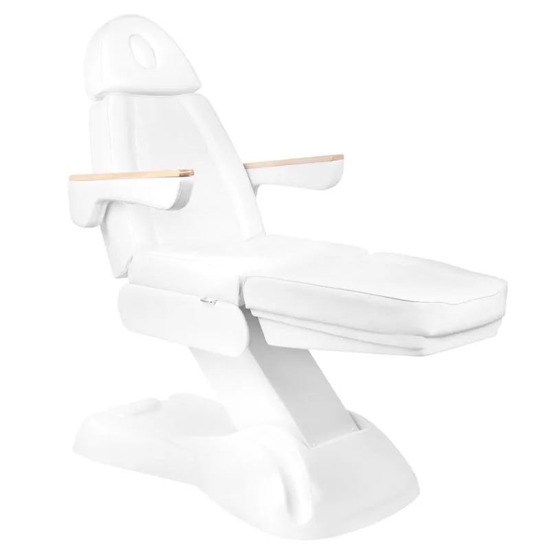 Sillon Electric Cosmetic Chair Lux 273B   Stool 304 White
