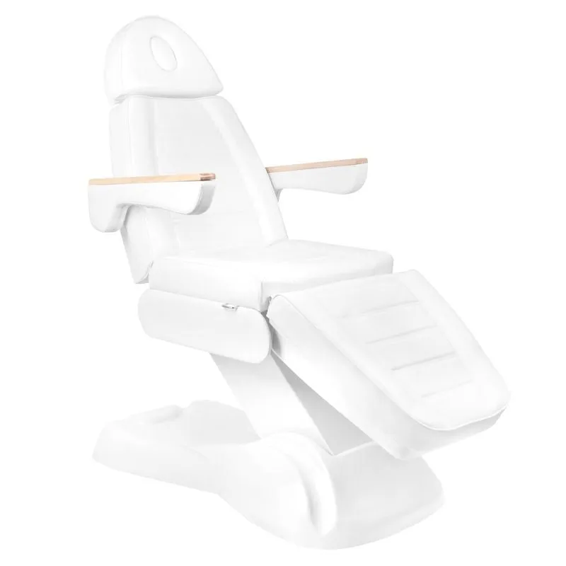 Sillon Electric Cosmetic Chair Lux 273B   Stool 304 White