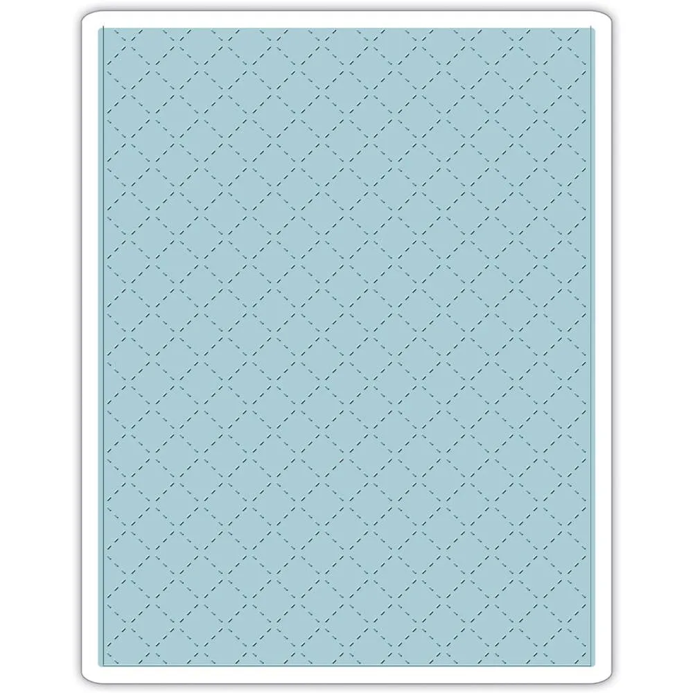 Sizzix Embossing Folders - [Tim Holtz] - Quilted