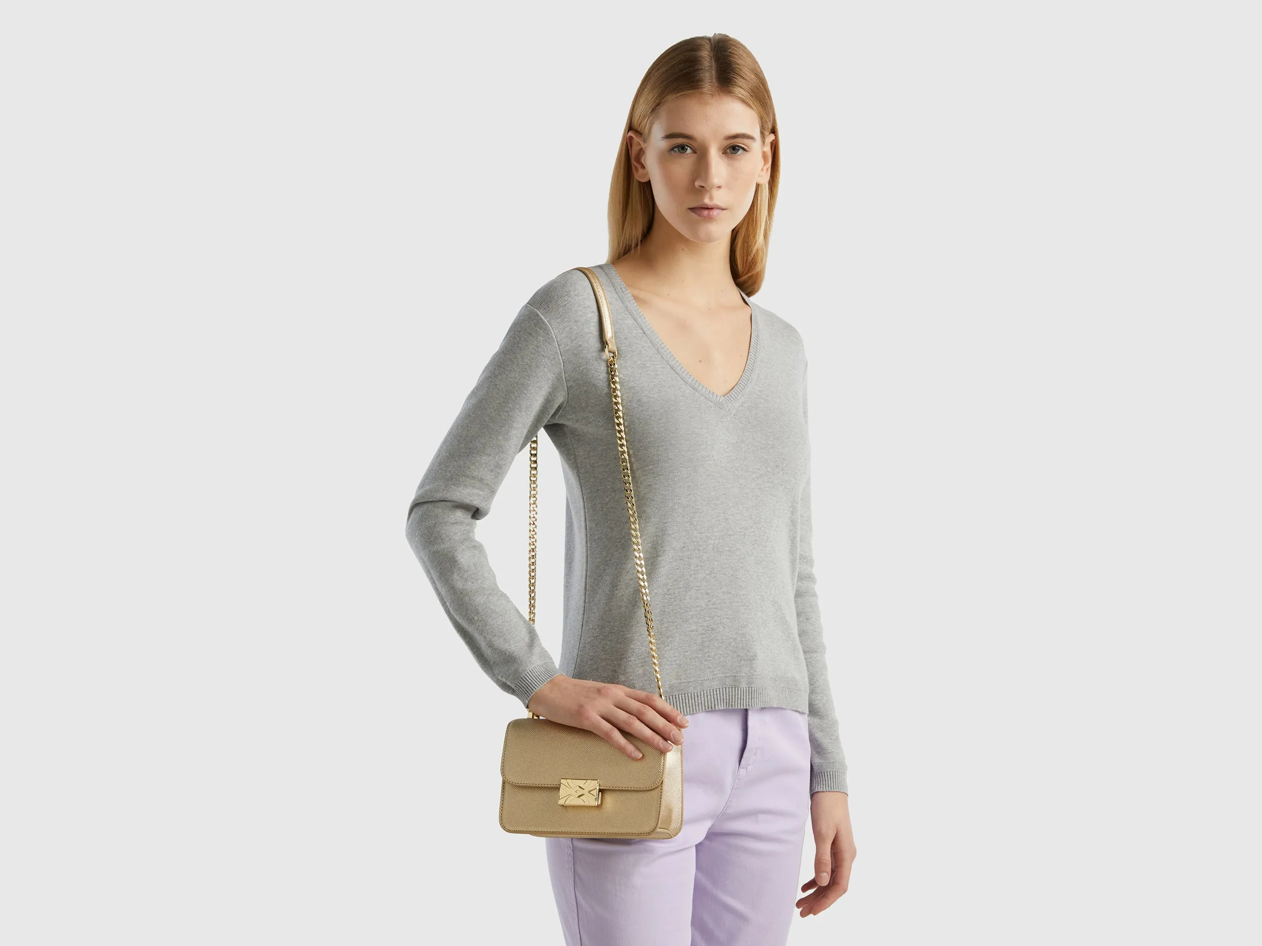 Solid Magnetic Closure Sling Bag
