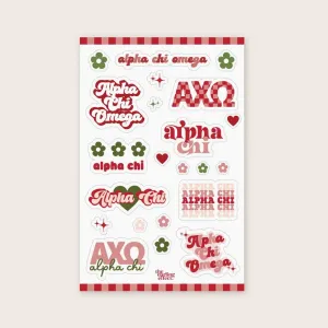 Sorority Sticker Sheet