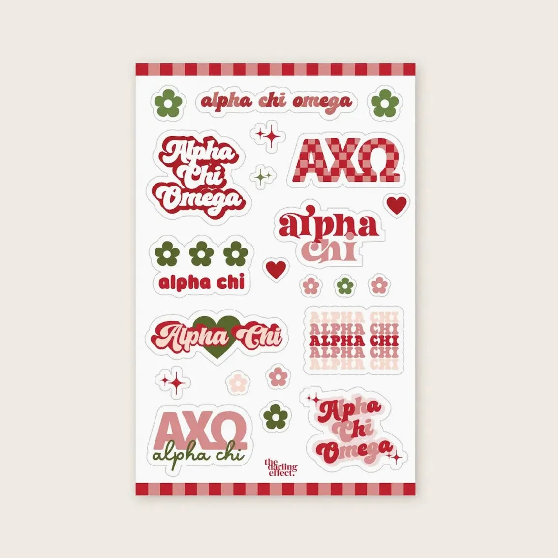 Sorority Sticker Sheet