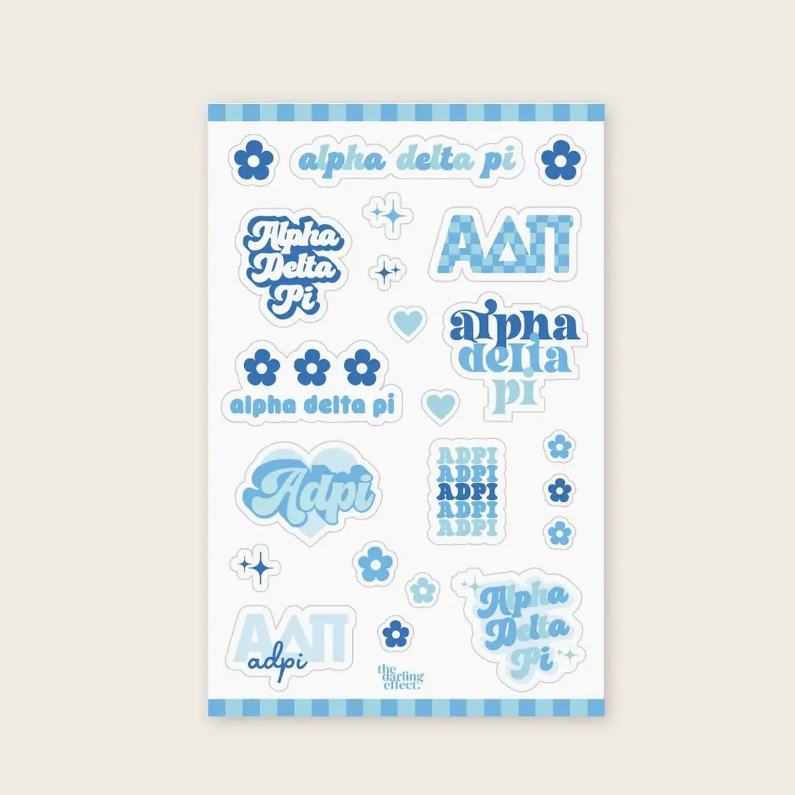 Sorority Sticker Sheet