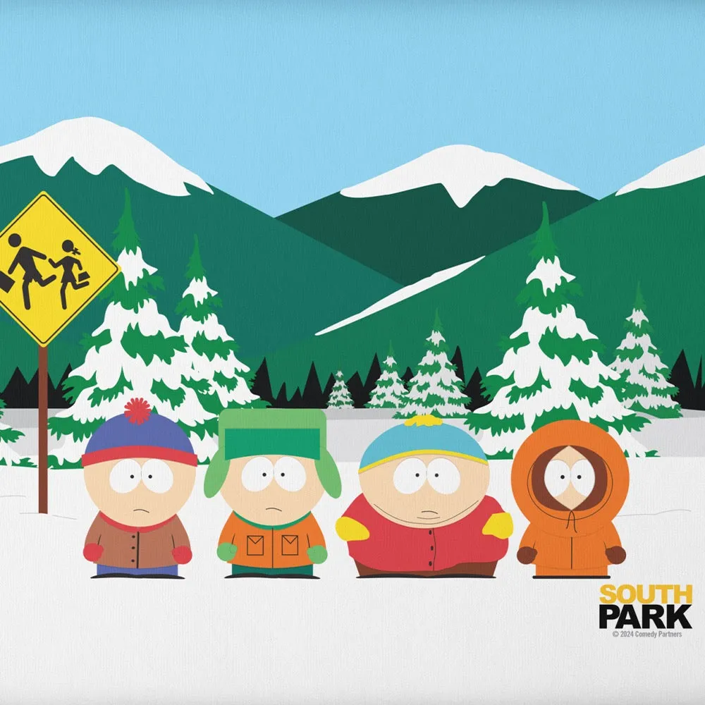 South Park Bus Stop Laptop Sleeve