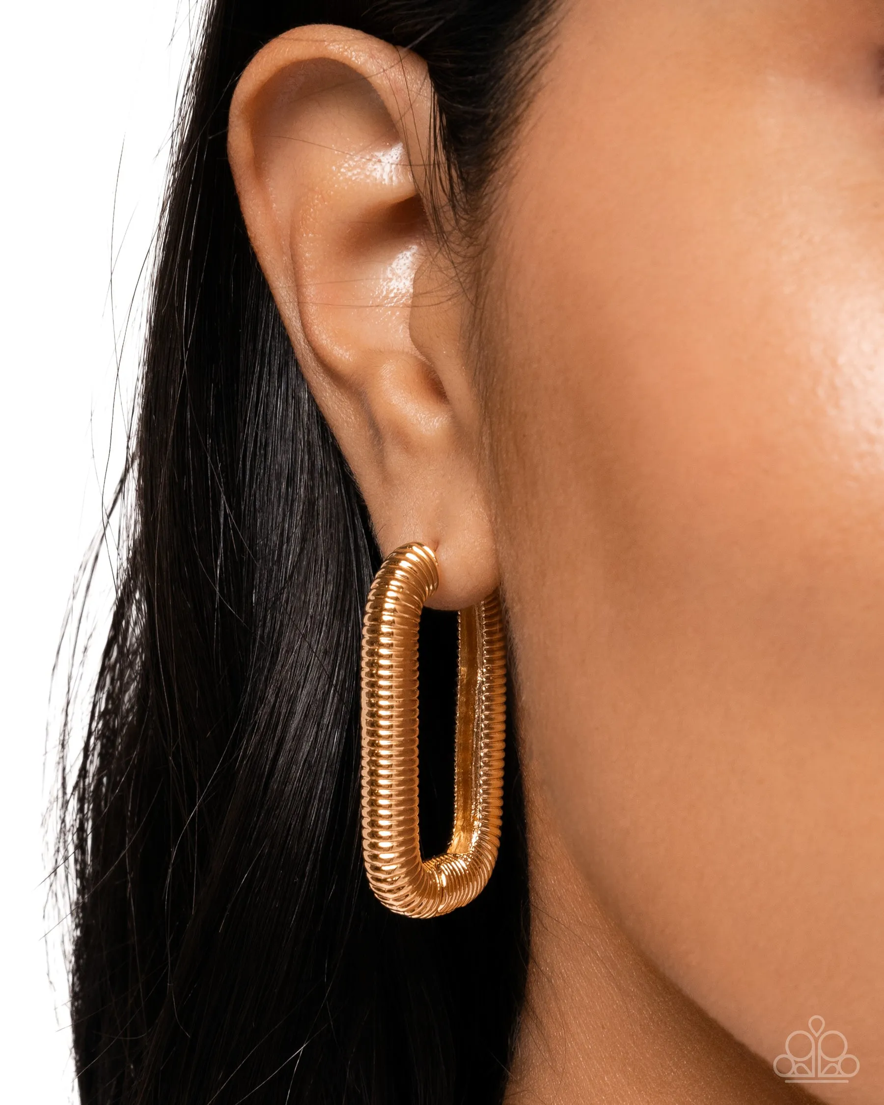 Spiral Supply - Gold Hoop Earring