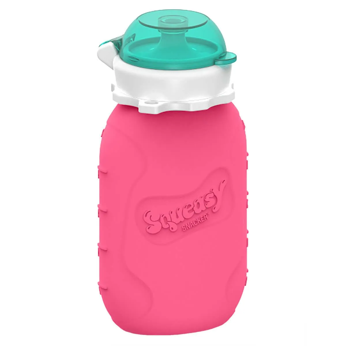 Squeasy Gear Squeasy Snacker - Pink 6 OZ