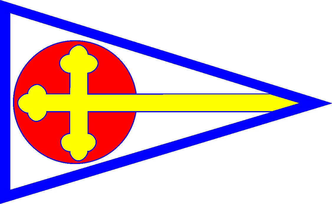 St. Mary's Sailing Burgee Decal
