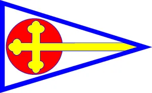 St. Mary's Sailing Burgee Decal