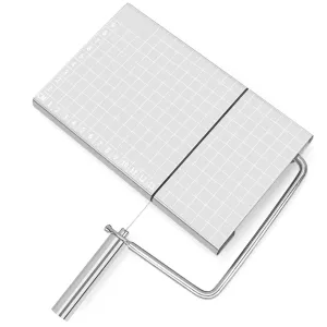 Stainless Steel Multifunctional Cheese Slicer with Graduated Cutter Kitchen Gadgets