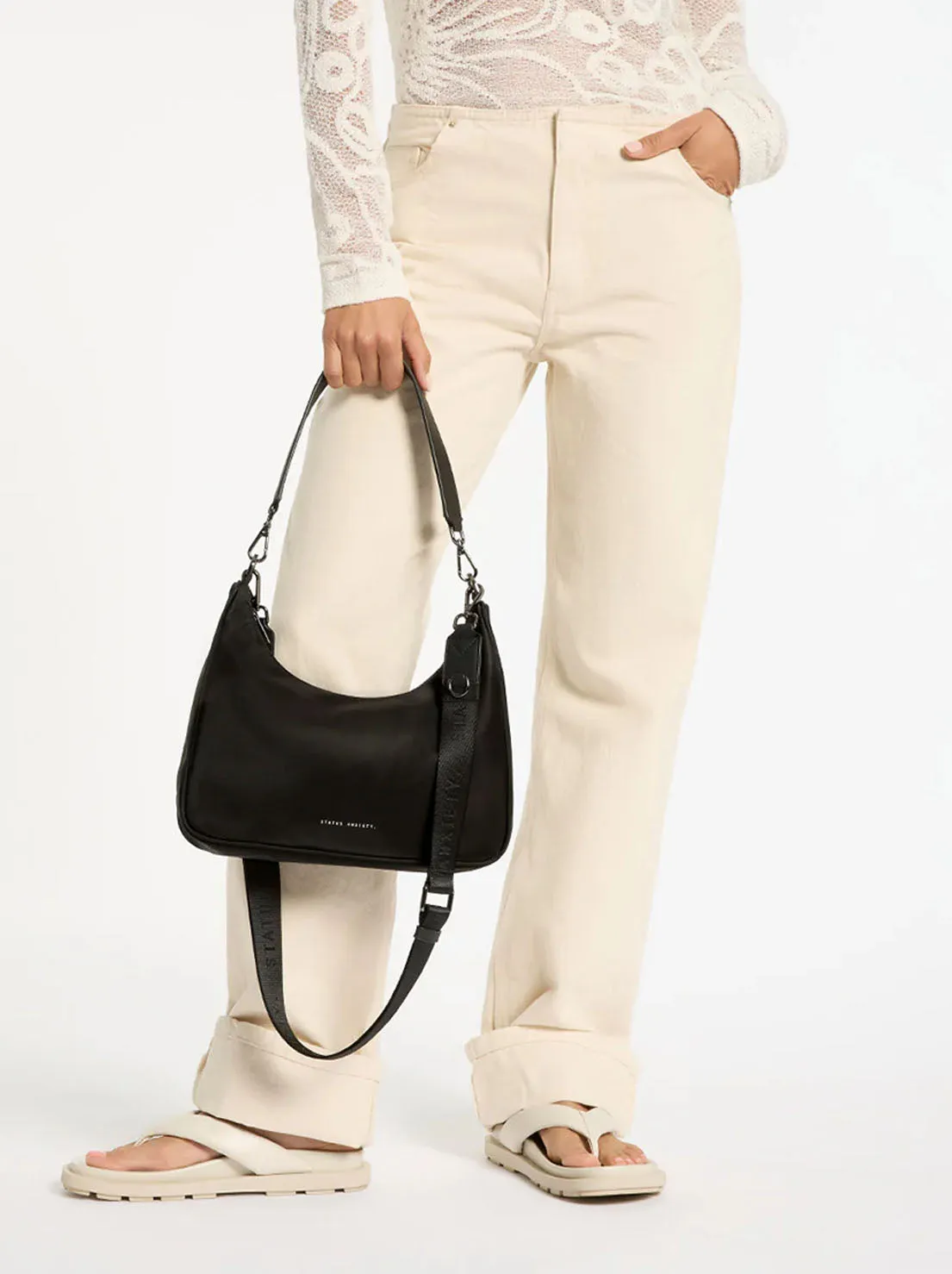Status Anxiety - Fleur Recycled Bag - Black