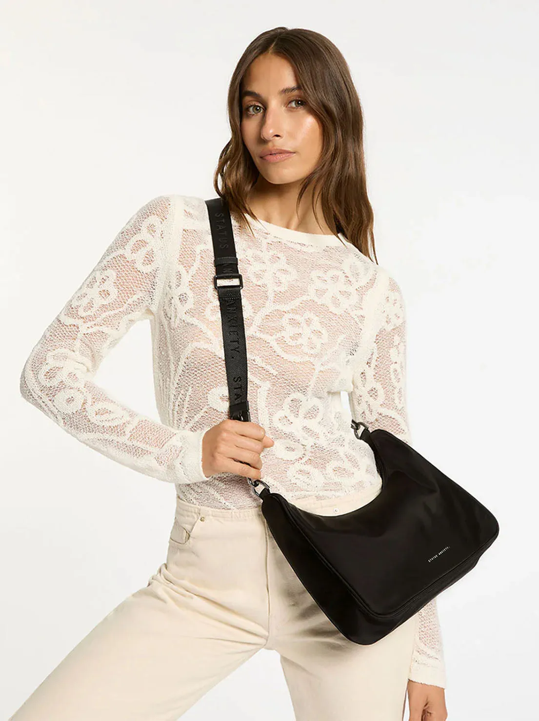 Status Anxiety - Fleur Recycled Bag - Black
