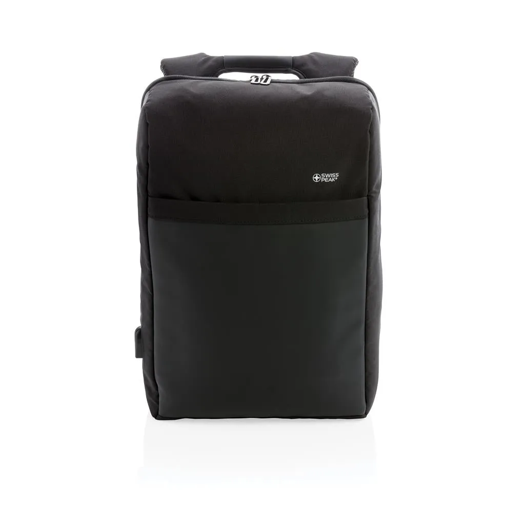 Swiss Peak 15" laptop ruksak sa sustavom zaštita protiv krađe