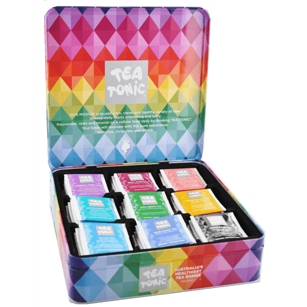 Tea Tonic Deluxe Gourmet Tea Chest x 63 bags