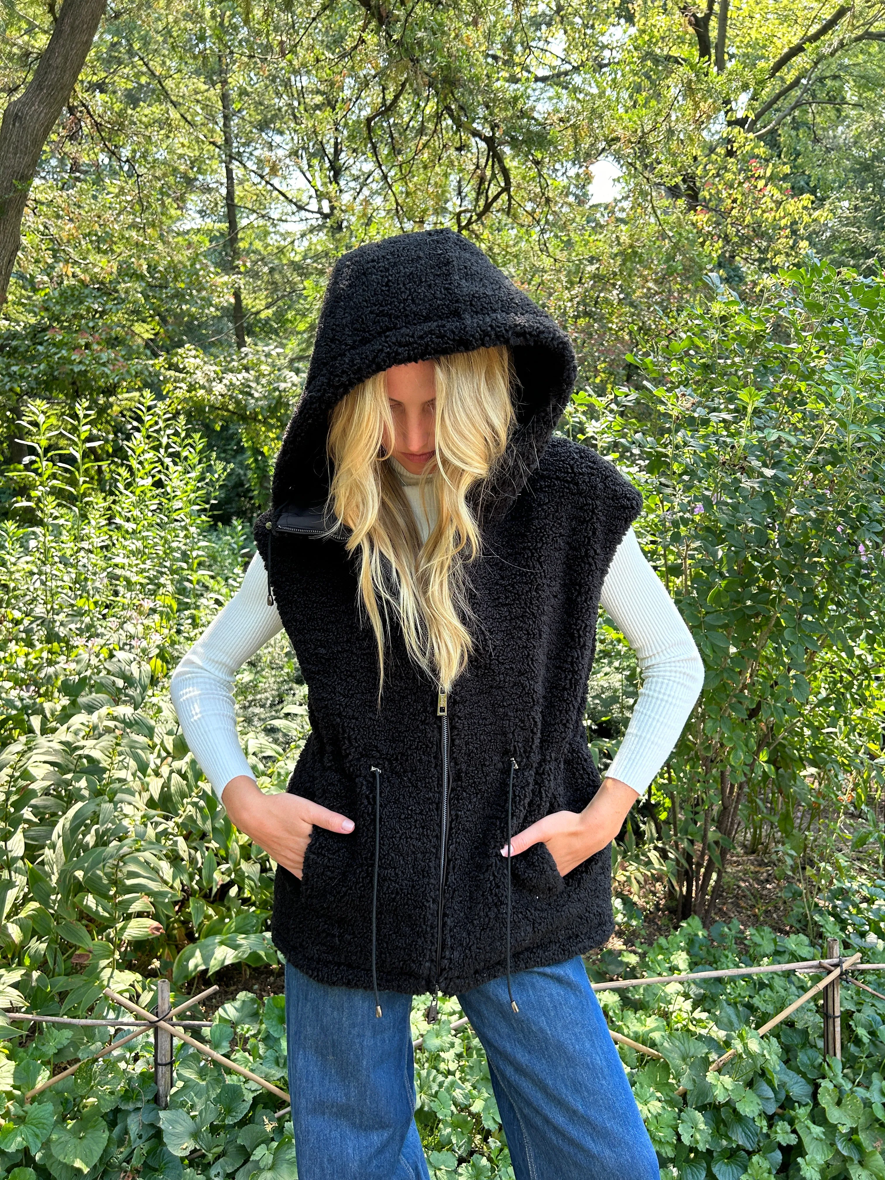 The Nell Sherpa/Quilted Vest