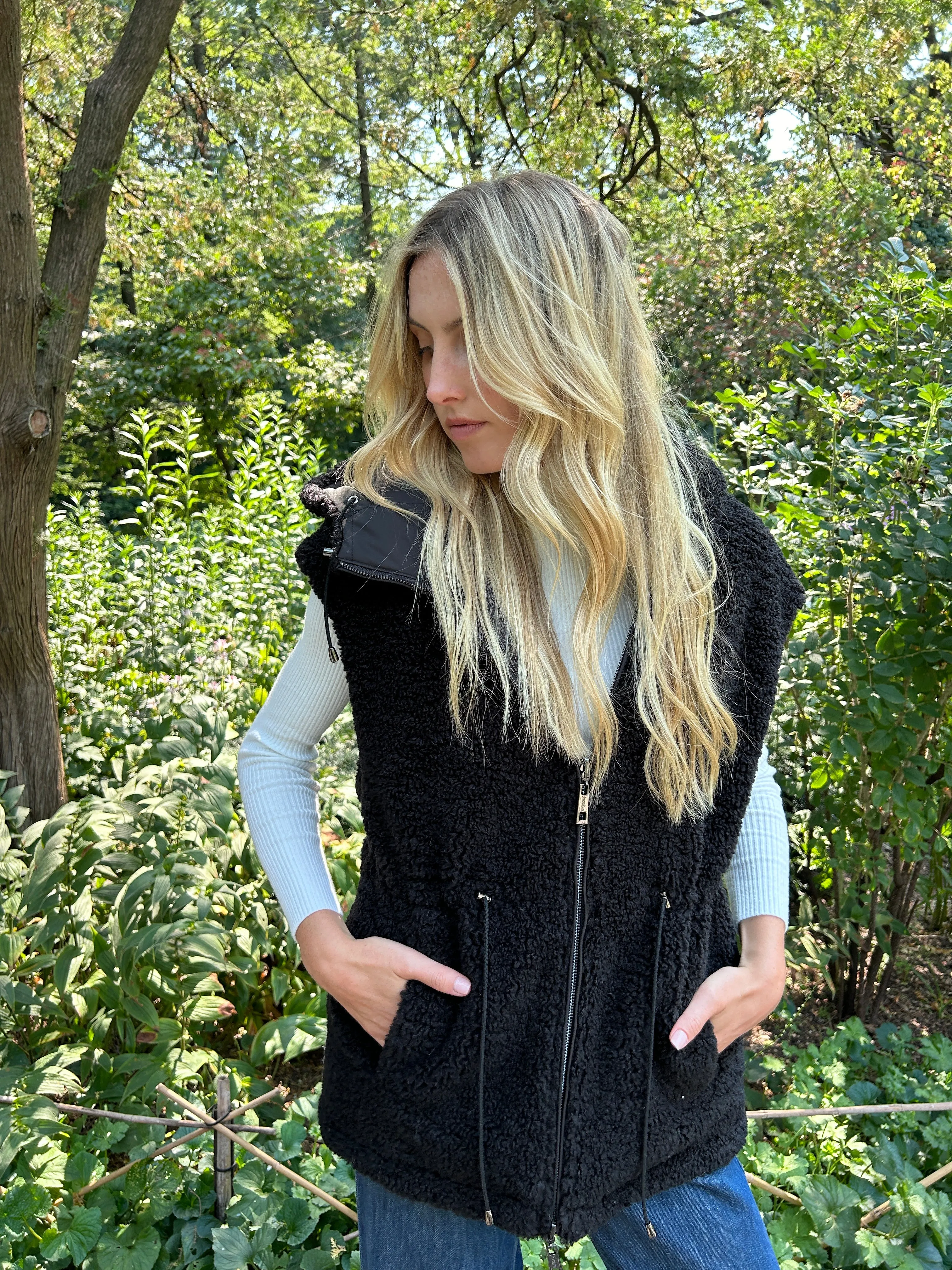 The Nell Sherpa/Quilted Vest