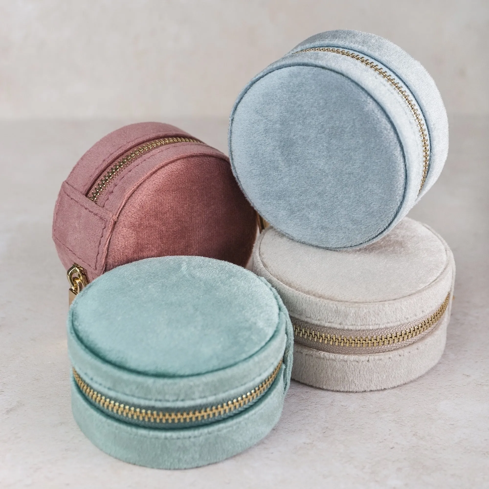 The Round One - Travel Jewellery Case