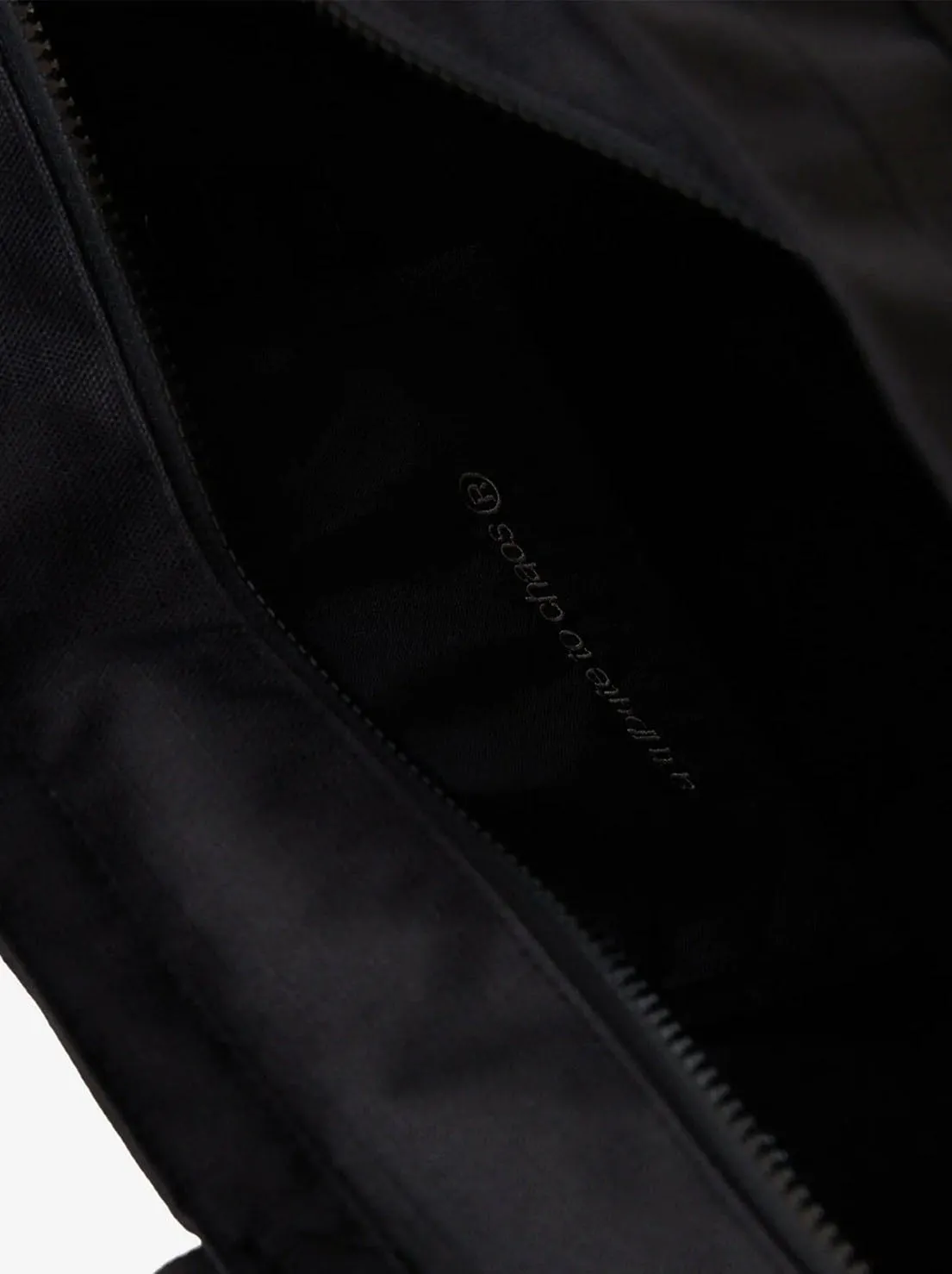 Thrills - Minimal Oversize Laptop Tote Bag - Black