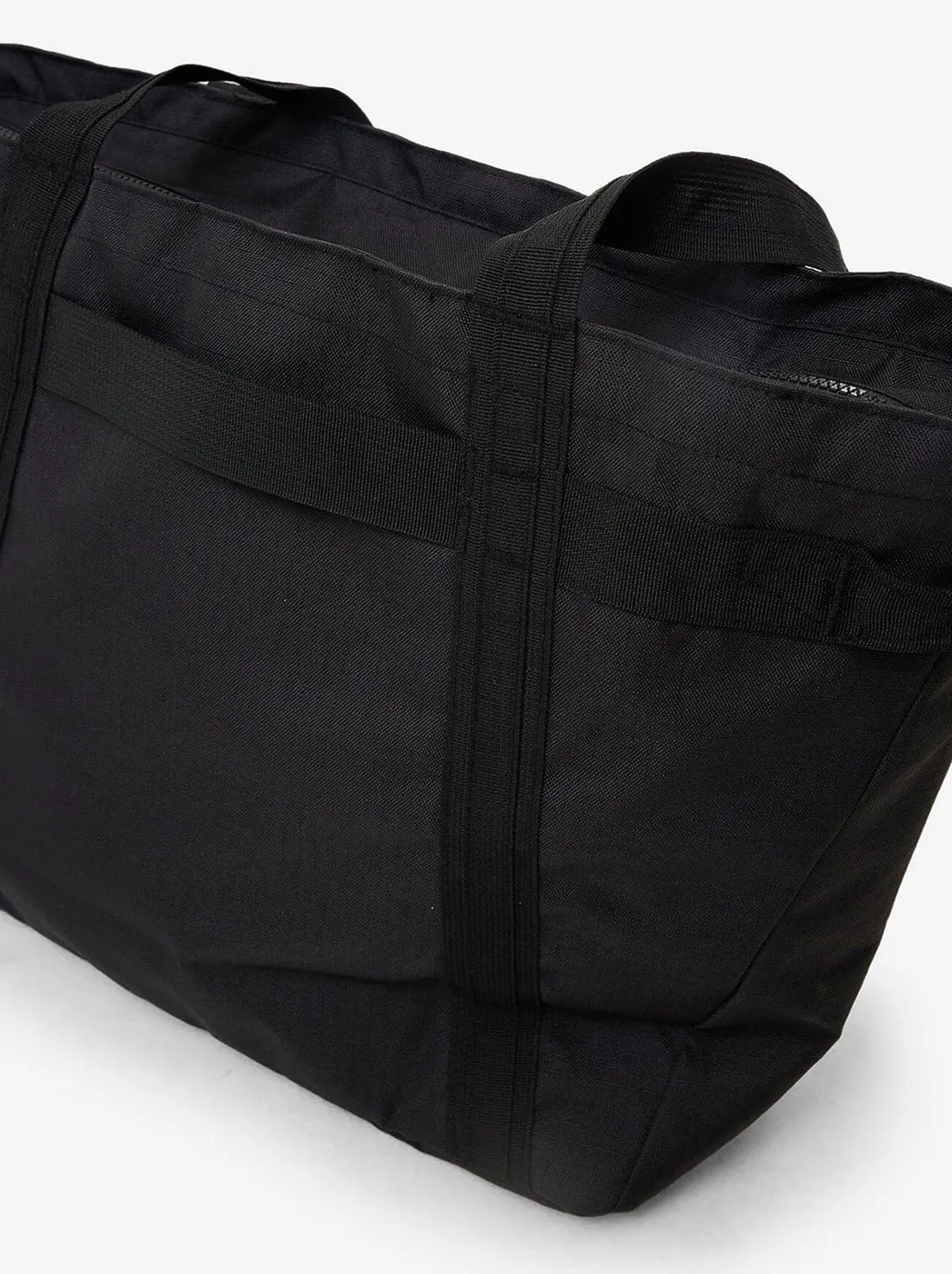 Thrills - Minimal Oversize Laptop Tote Bag - Black