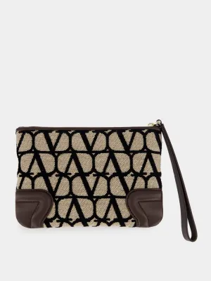 Toile Iconographe Jacquard Pouch