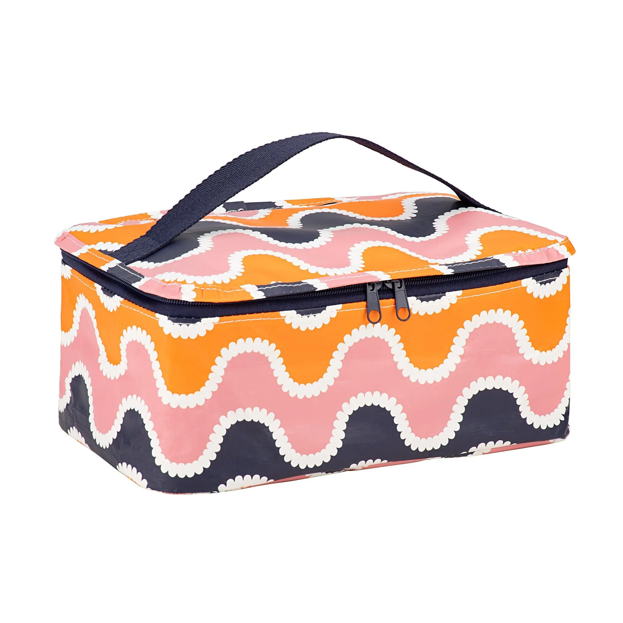 Toiletry Stash Bag Wavey Stripe