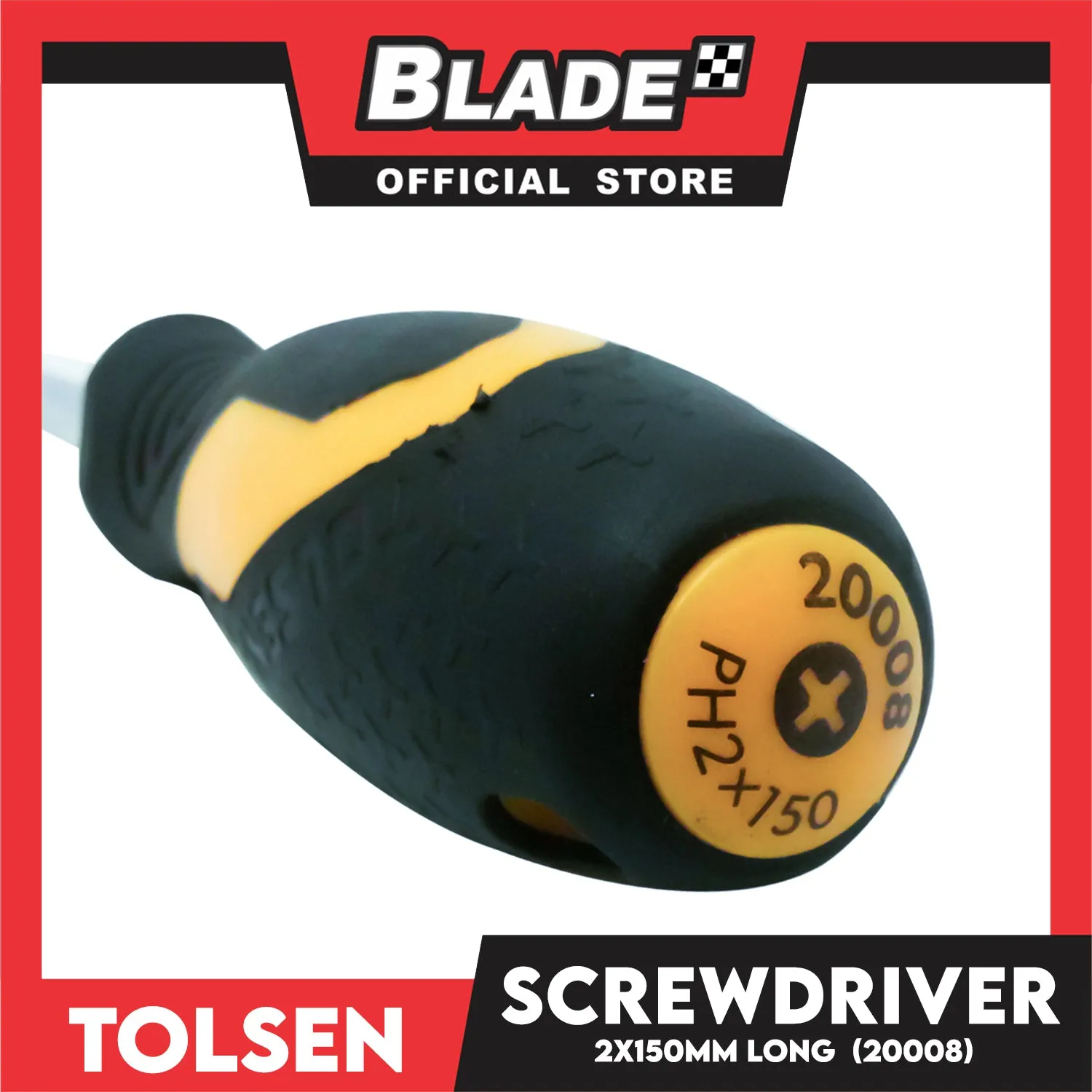 Tolsen Screwdriver PH2x150MM 20008