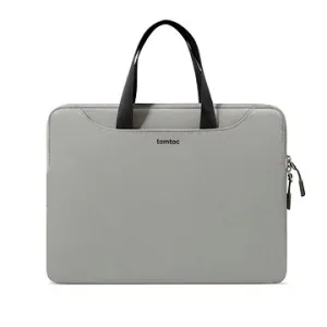 Tomtoc Light-A21 Dual-color Slim Laptop Handbag, 13,5 Inch - Gray