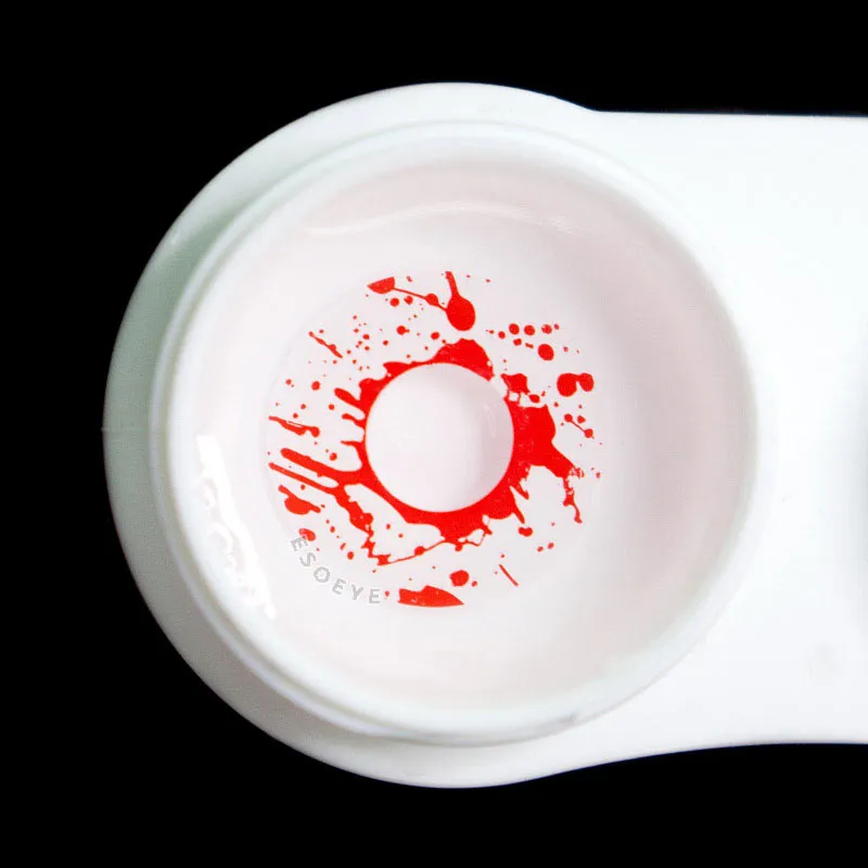 Trauma white Halloween Contact Lenses Yearly