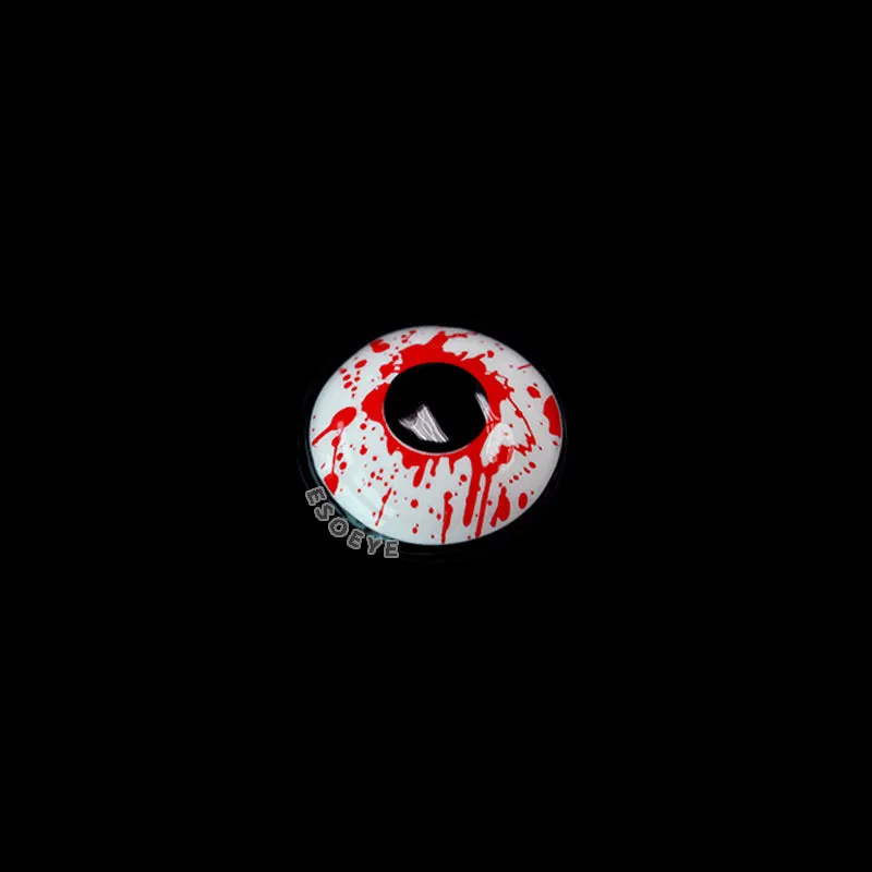 Trauma white Halloween Contact Lenses Yearly