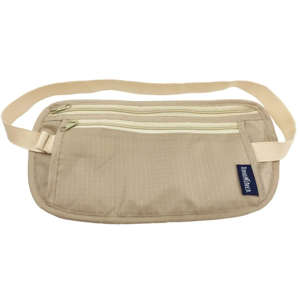 Travel Wallet Security Waist Pouch Belt Passport *Black