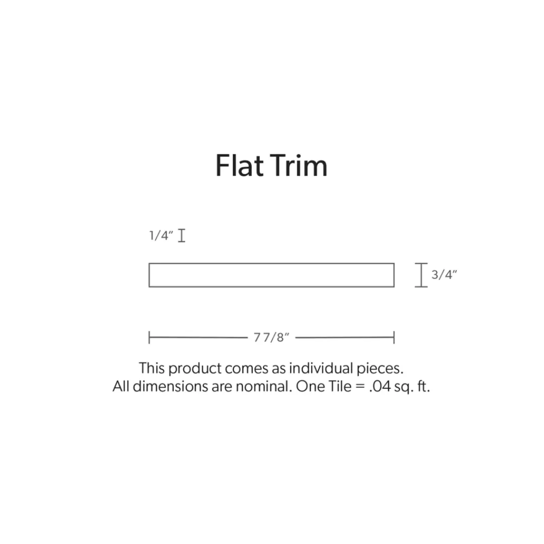 TULE, FLAT TRIM