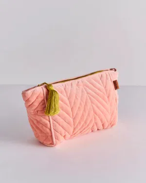 TUSCAN SUNSET VELVET TOILETRY BAG