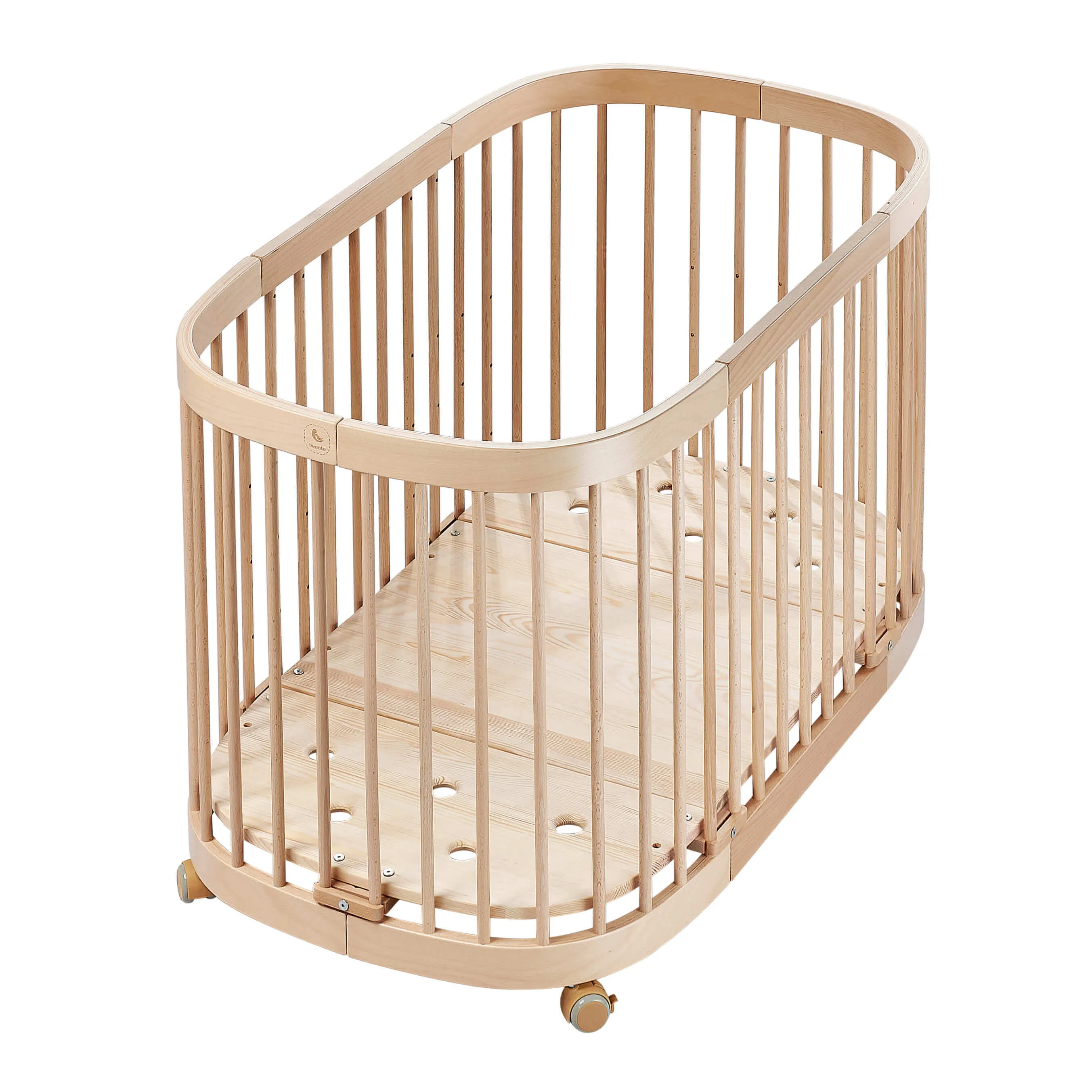 Tweeto 7 in 1 Baby Cot Natural Multifunctional