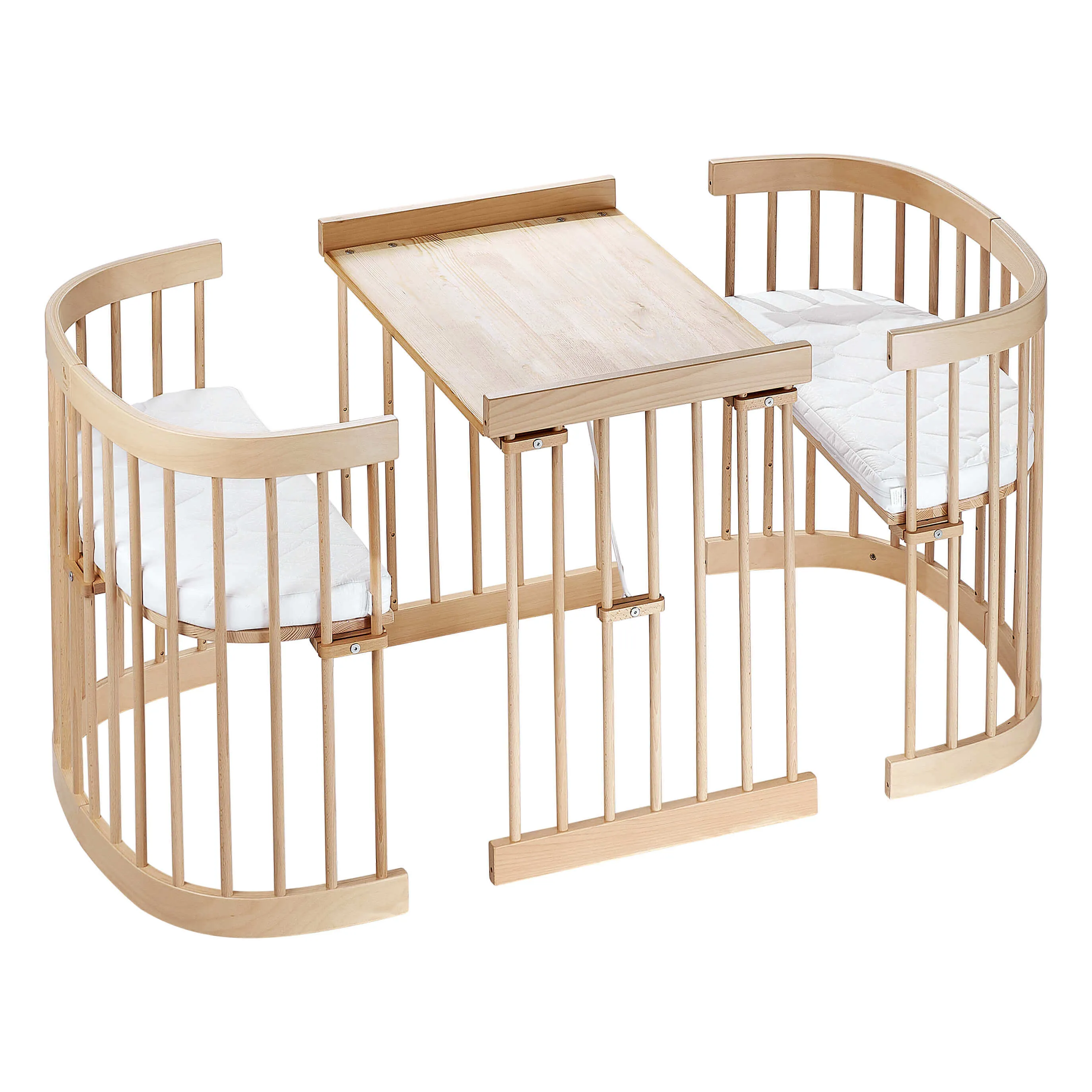 Tweeto 7 in 1 Baby Cot Natural Multifunctional