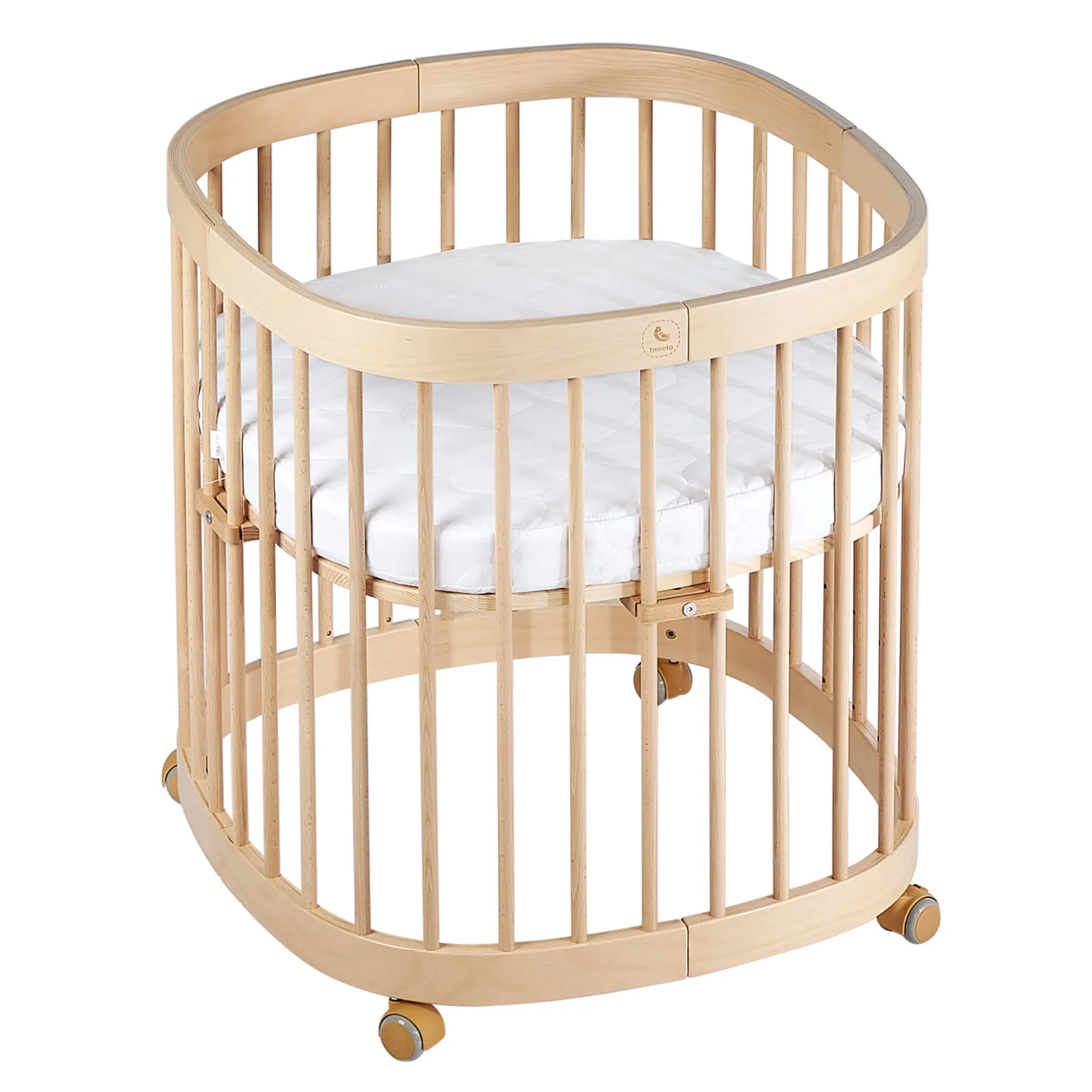 Tweeto 7 in 1 Baby Cot Natural Multifunctional
