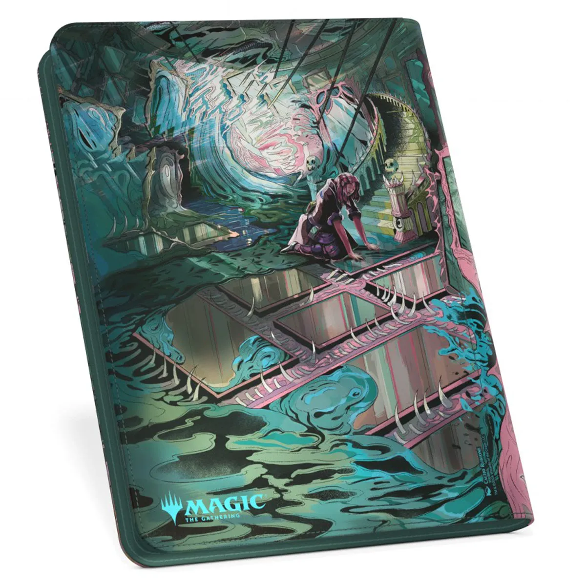 Ultimate Guard Zipfolio 360 XenoSkin Binder - MTG Duskmourn - Mirror Room
