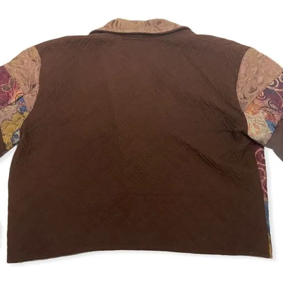 Vintage Gantos Quilted Bolero Jacket