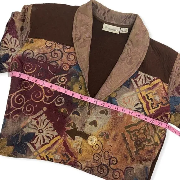 Vintage Gantos Quilted Bolero Jacket
