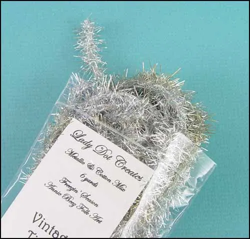 Vintage Tinsel Trim - Lady Dots Creates Finishing Trims