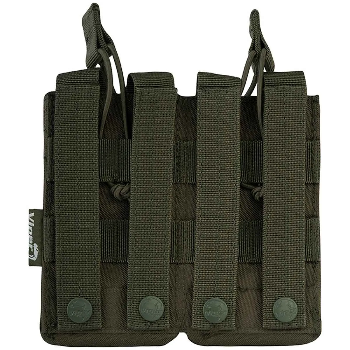 Viper Quick Release MOLLE Double Mag Pouch Green